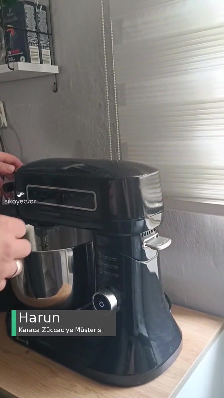 Karaca Pro Artısan Zaman Ayarlı Mutfak Şefi Black Garanti Sorunu! videonun kapak resmi
