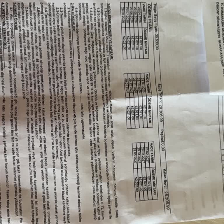 Stok Sorunu Ve Ek Ücret Talebi Nedeniyle Teslimat Gecikmesi