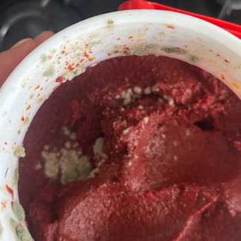 Kısa Sürede Küflenmiş Salça Ve Fiş Olmadan Çözüm Bulunamaması