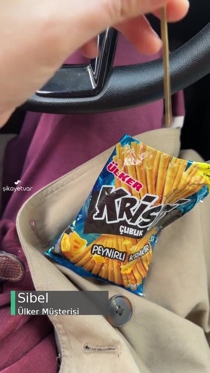 Ülker Krispi Krakerin İçinden Gerçek Odun Parçası Çıktı! videonun kapak resmi