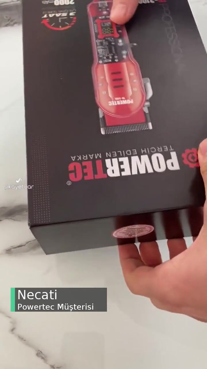 Powertec 3100 Tıraş Makinesi İade Mağduriyeti videonun kapak resmi