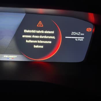 Garanti Kapsamındaki Yeni Peugeot E-2008’te Elektrik Tahrik Arızası Ve Direksiyon Sertliği Yetkili Servis Tarafından Göz Ardı Edildi