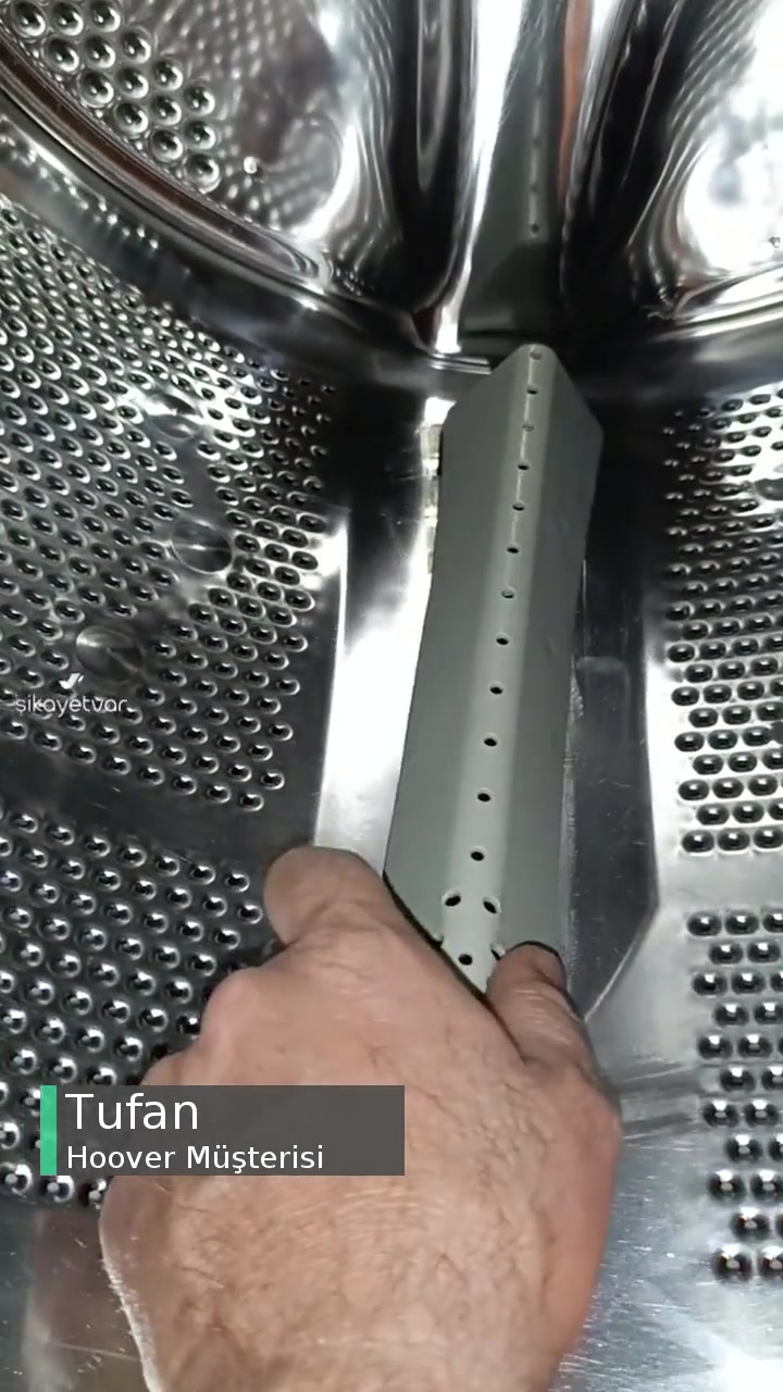 Hoover Çamaşır Makinesi Tambur Kanadı Kırıldı, Ücret Talep Ediliyor! videonun kapak resmi