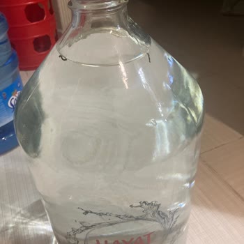 Getir'den Gelen Hayat Su Cam Şişesinde Yabancı Madde Tespiti