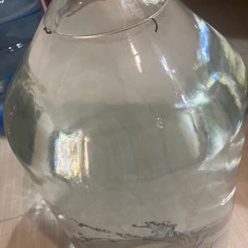 Getir'den Gelen Hayat Su Cam Şişesinde Yabancı Madde Tespiti