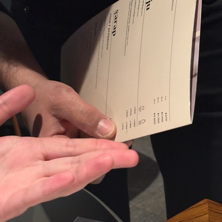 Yanlış Menü Görseli Nedeniyle Aşırı Ücretlendirme Ve Suçlanma