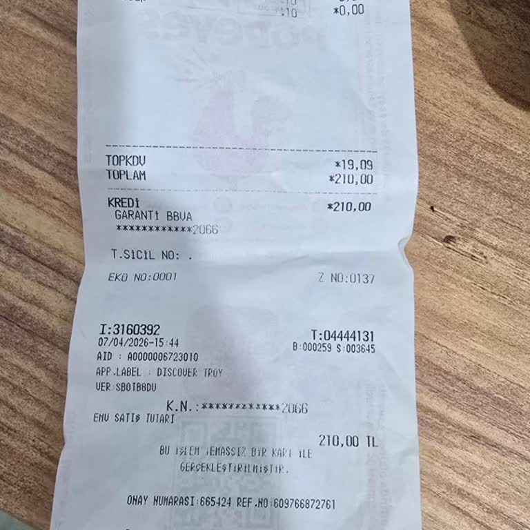 Kars Popeyes Şubesinde Çifte Ödeme Ve İade Sorunu