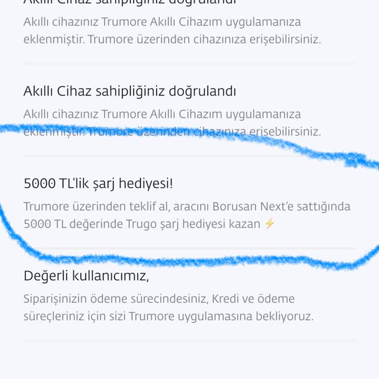 Togg Ve Borusan Next Kampanyasındaki Enerji Hediye Bildirimi Sorunu Çözülmedi