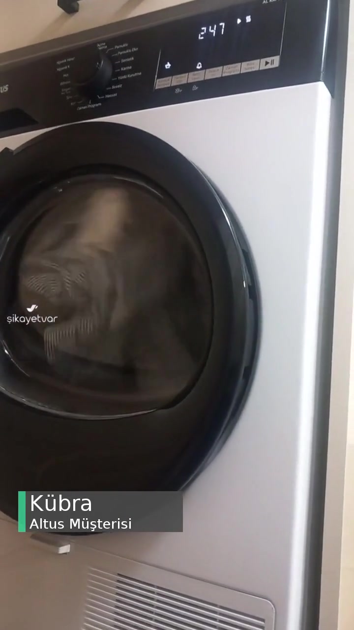 Altus Kurutma Makinesi Tambur Çarpması videonun kapak resmi