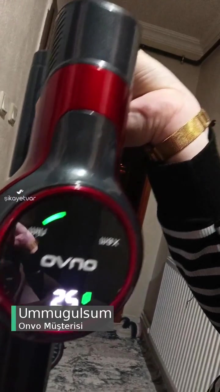 Onvo Şarjlı Dikey Süpürge Arızası! videonun kapak resmi