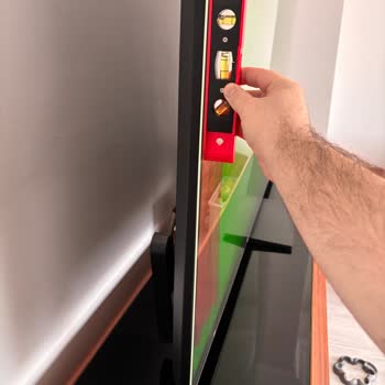 Kurulum Sonrası Televizyonun Öne Eğik Durması Ve Işık Sızması