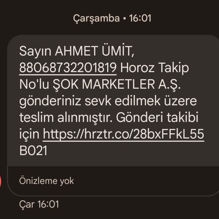 Şok Marketlerde Yanıltıcı Kargo Bilgisi Ve Tek Taraflı Sipariş İptali Nedeniyle 1150 TL Kayıp