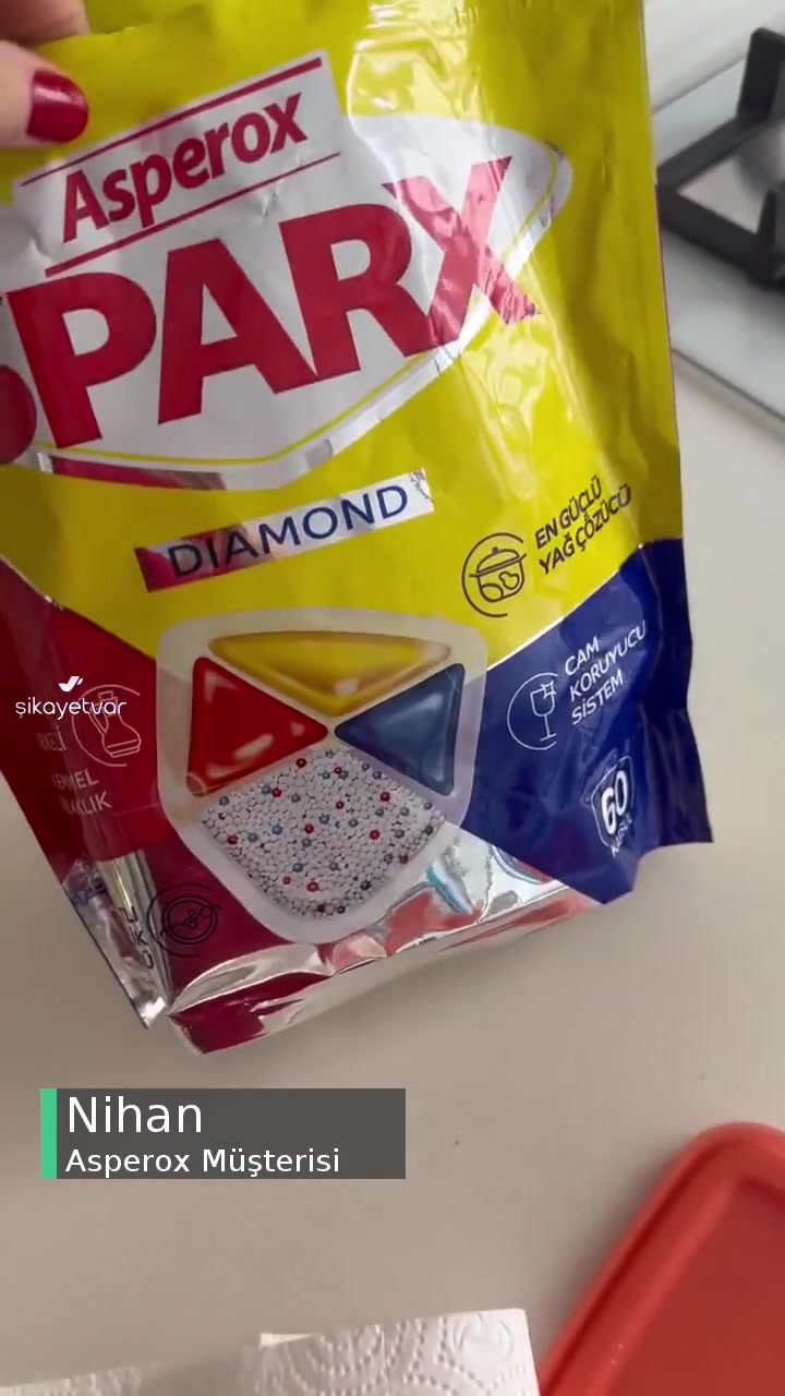 Asperox Bulaşık Makine Tableti Sıkıntılı! videonun kapak resmi