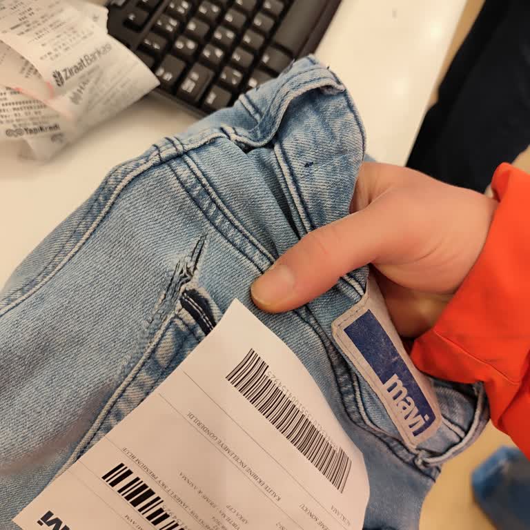 Mavi Kot Pantolonun Arka Cep Astarının Hızlı Yırtılması Ve Garanti Sürecindeki Sorun