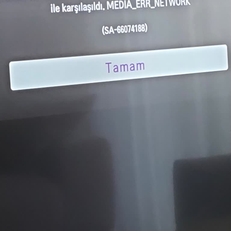 Bein Connect’te Media_ERR_Network Hatası Maç İzlemeyi Durduruyor