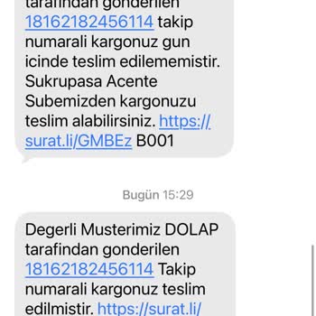 Teslim Edilmeyen Kargo İçin Acil Çözüm Ve İnceleme Talebi