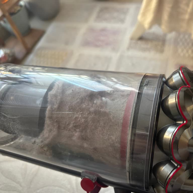 Dyson V15 Süpürgede Çöp Haznesi Toz Yapışması Garanti Değişim Talebi