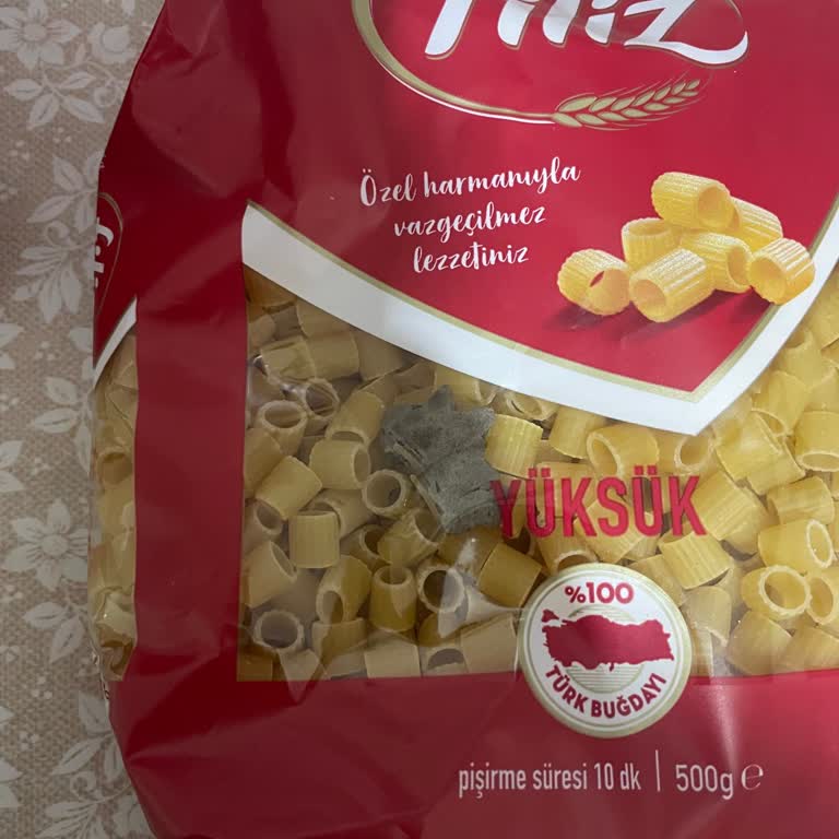 Metro Market’te Satın Alınan Filiz Makarna İçinde Büyük Yabancı Madde