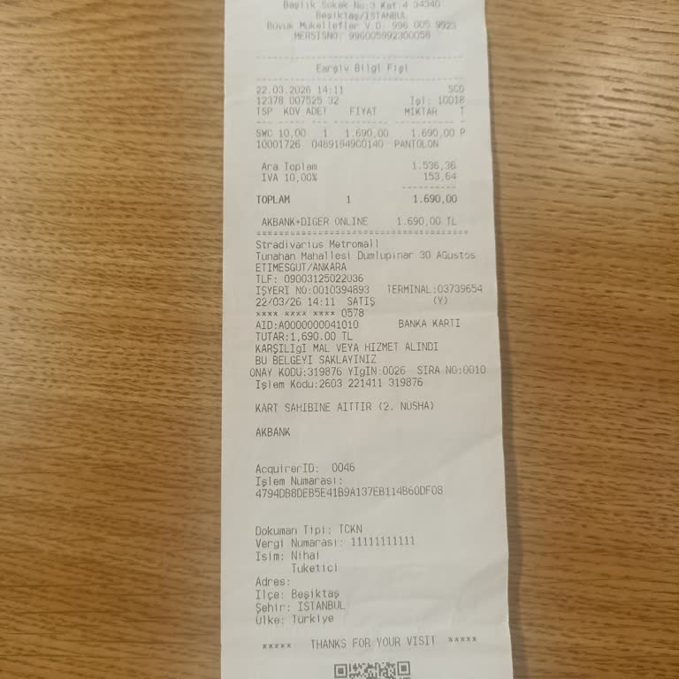 Etiketsiz Olması Nedeniyle Fişim Olmasına Rağmen Değişim Reddedildi