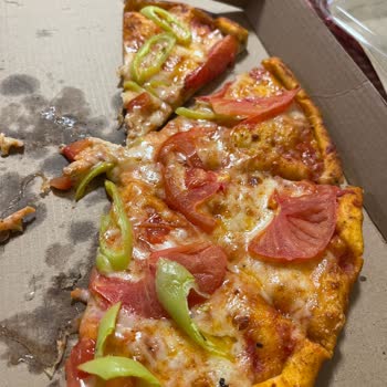 Çıtır Çıtır Pizza Sebzeli Mantarlı Pizza Özensiz ve Eksik Hazırlanması