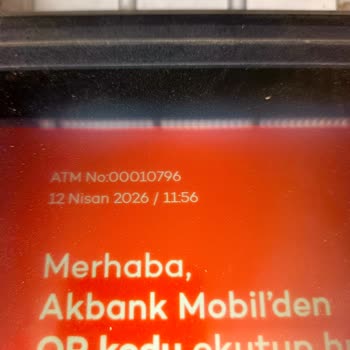 ATM QR Kodlu 6.400 TL Yatırma İşlemi Hesaba Yansımadı