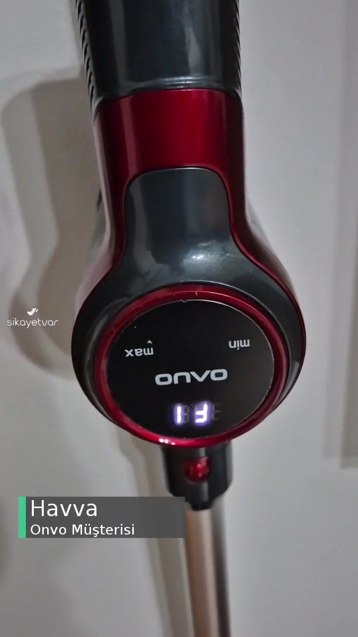 Onvo Şarjlı Süpürge Arızası! videonun kapak resmi