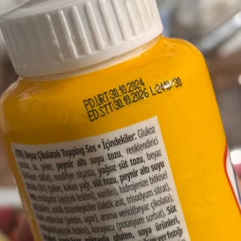 Kent Beyaz Çikolatalı Sosun Sulu Kıvamı Ve Değişim Talebi