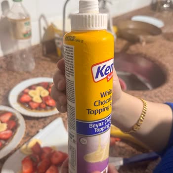 Kent Beyaz Çikolatalı Sosun Sulu Kıvamı Ve Değişim Talebi