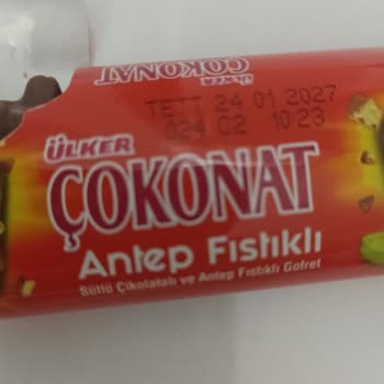 Ülker Çokonat'ta Antep Fıstığı Görseli Ve Gerçek Lezzet Arasındaki Yanıltıcı Fark