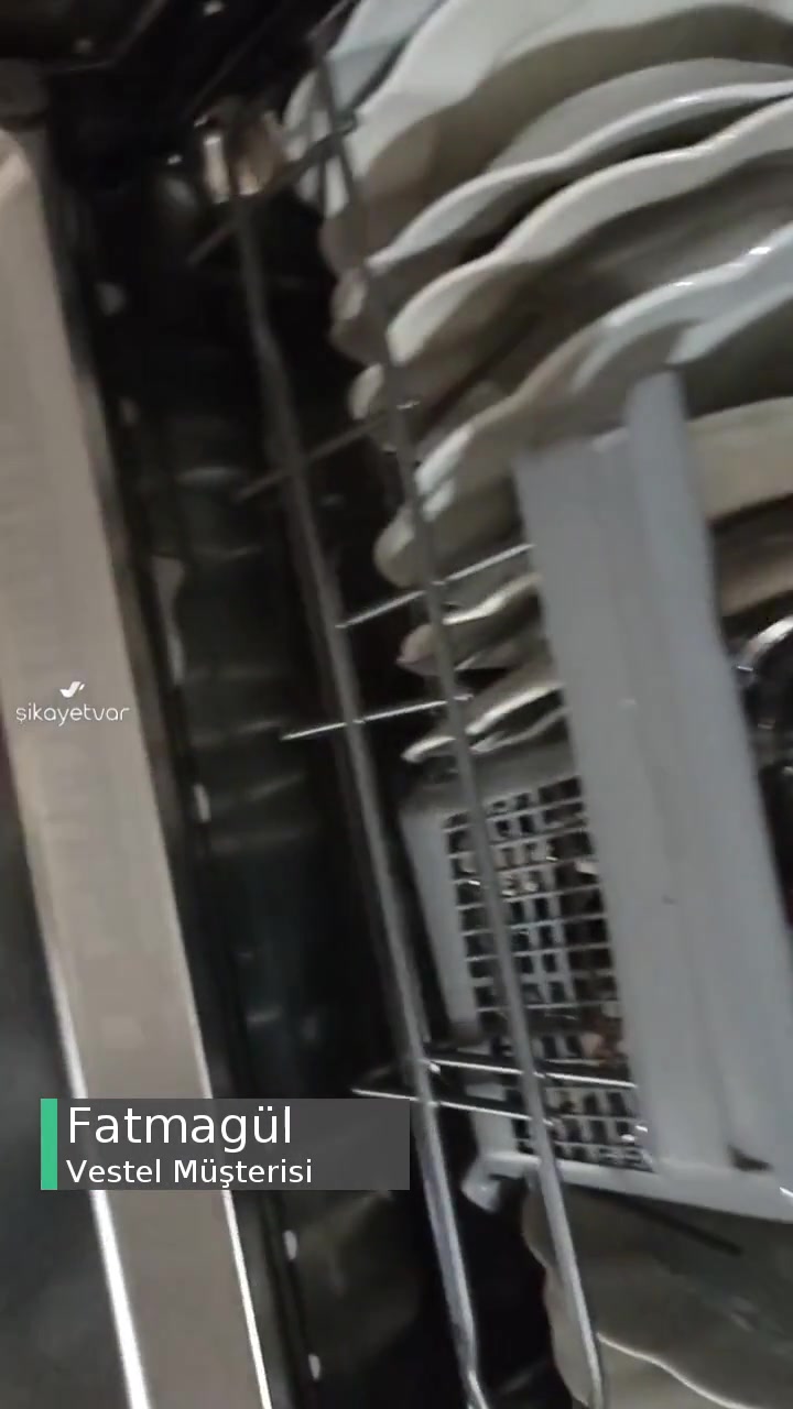 Vestel Bulaşık Makinesi Pas Ve Köpük Sorunu videonun kapak resmi