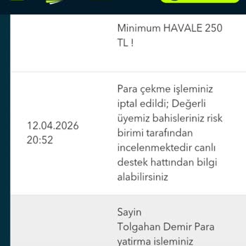 Kuponbet’te Kazancım Silindi Ve 17.750 TL Ödenmedi