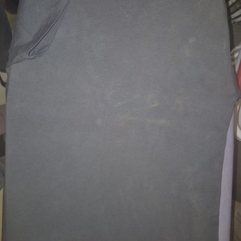 Ütüde Renk Değişikliği Yaşandı Pijama Üstü Sarımsı Kahve Renginde