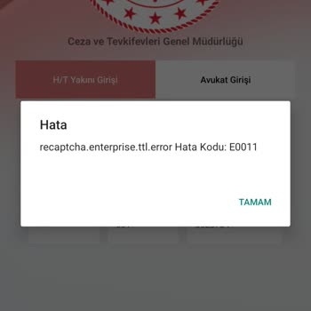 Patnos Cezaevi EGörüş’te Sürekli 0011 Ve 0006 Hata Kodlarıyla Giriş Sorunu