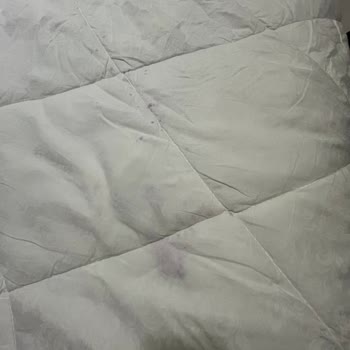 Doa Çamaşır Parfümü Lavanta Kokulu Üründe Mosmor Lekeler Ve Kumaş Sertleşmesi