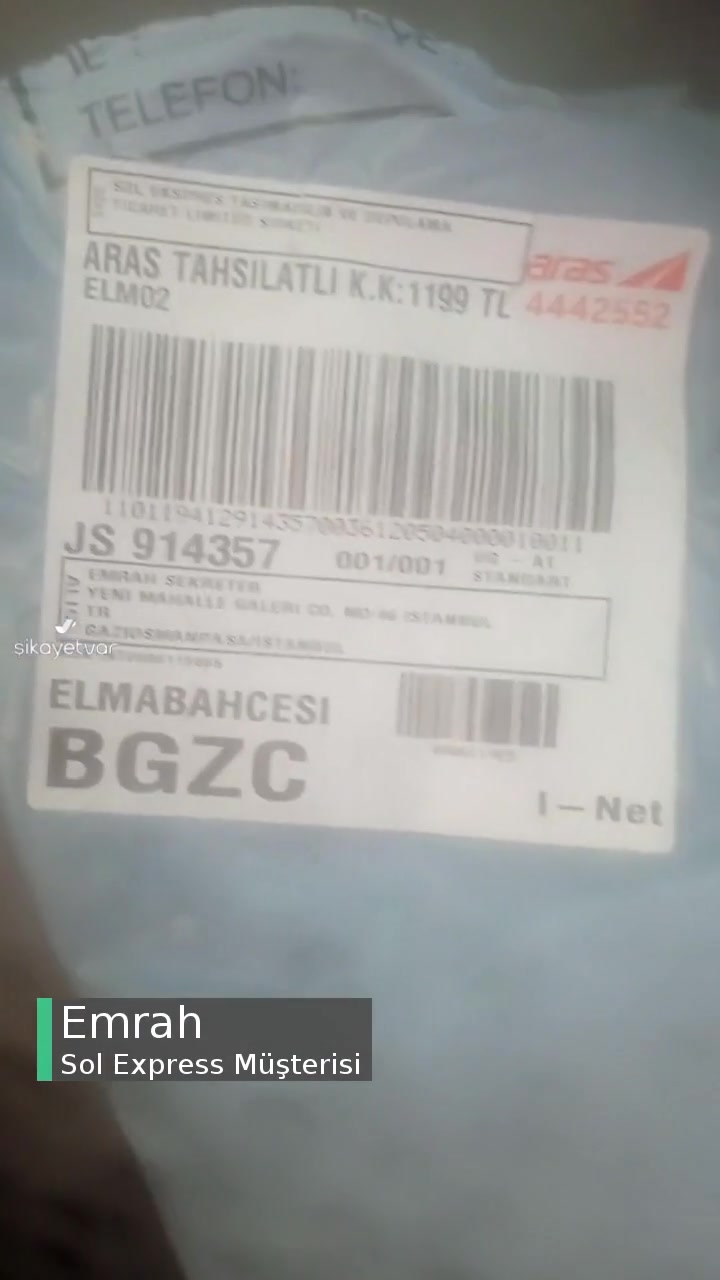 Sol Express Taşımacılık Hüsranı! videonun kapak resmi
