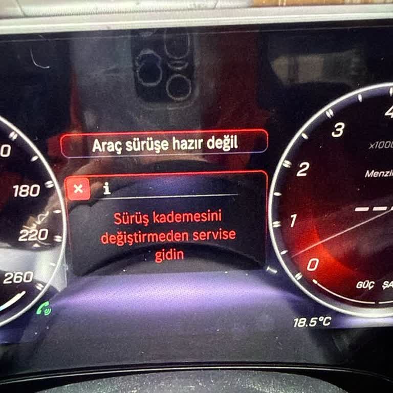 Sıfır Mercedes CLA’da İlk Gün Yazılım Arızası Ve Tekrarlanan Servis Sorunu