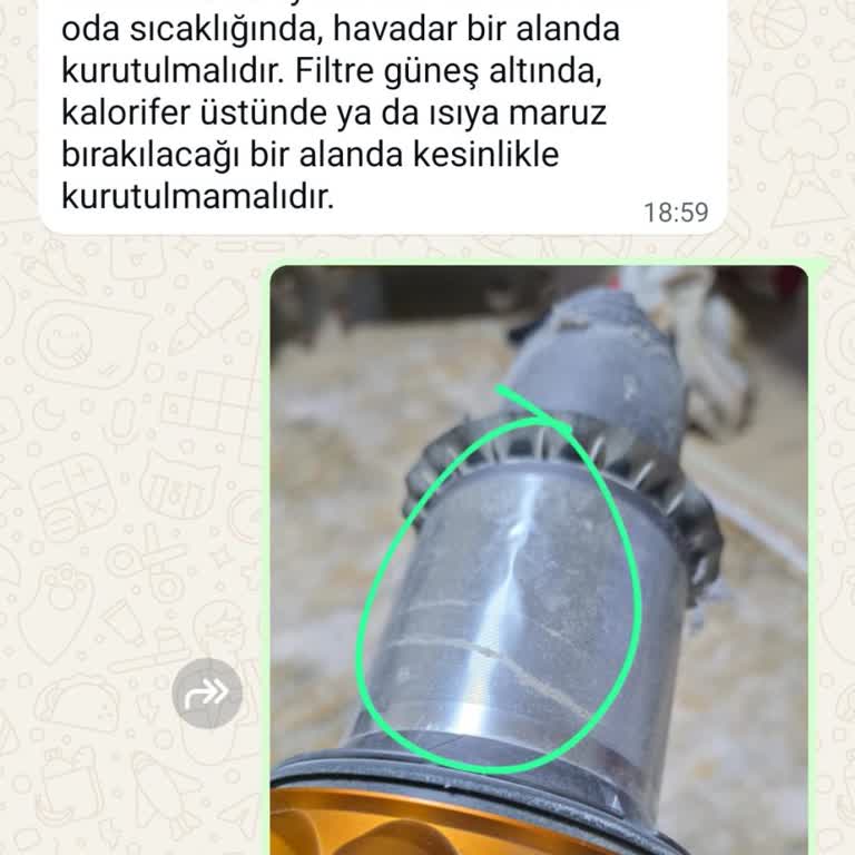 Dyson V15 Submarine Cihazında Çekim Gücü Düşüşü Ve Silikon Parça Aşınması