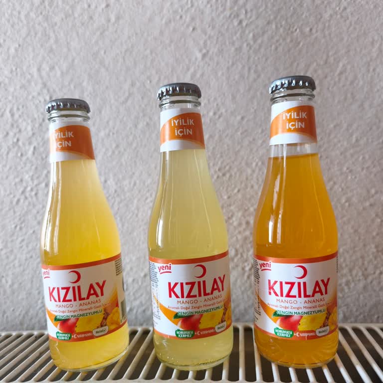 Kızılay Mango Ve Ananas Aromalı Maden Suyunda Renk Ve Tat Tutarsızlığı
