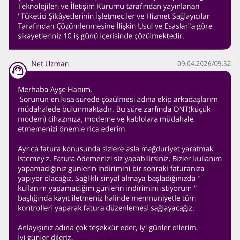 Bölgesel İnternet Kesintisi Ve Cevapsız Şikayetler