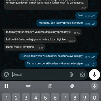 Stilzade Moda’da Görüntüdekiyle Uyuşmayan Ürünler Ve 14 Günlük Cayma Hakkının Reddedilmesi