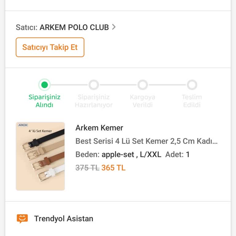 Trendyol Polo Club Satıcısının Siparişi İşlenmedi Ve Satıcıya Ulaşım Sağlanamıyor