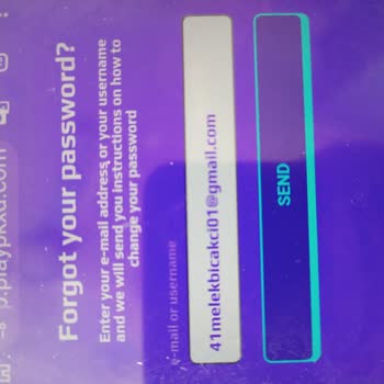 PK XD Hesabına Erişemiyorum Ve Şifre Yenileme E-postası Gelmiyor