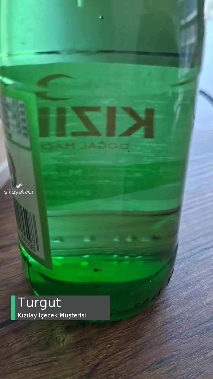 Kızılay Maden Sodasında Yabancı Madde! videonun kapak resmi