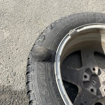 Sava Lastikleri Balon Oluştu ve Lastik Güvenle Kullanılamaz Hale Geldi