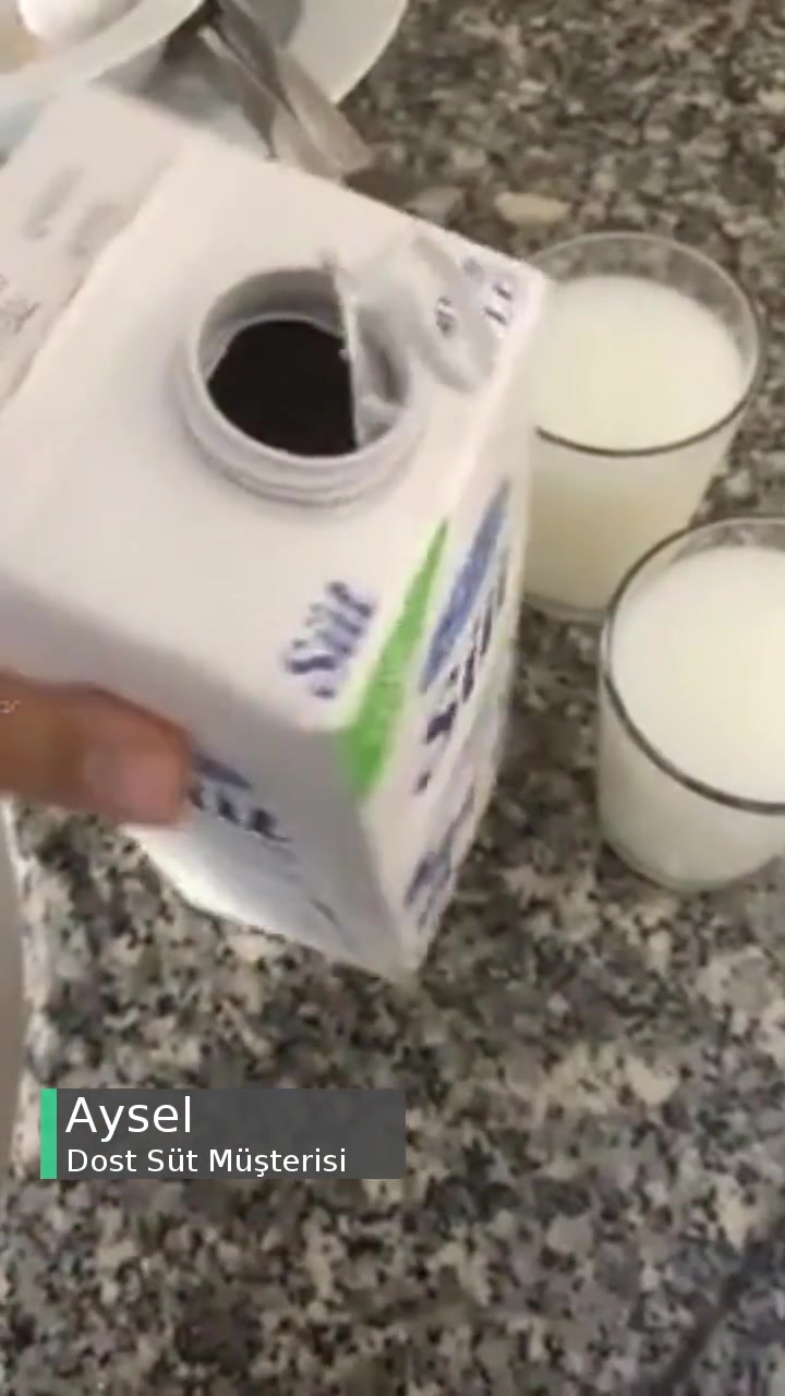 Dost Süt Su Gibi, Yeni Açtım videonun kapak resmi