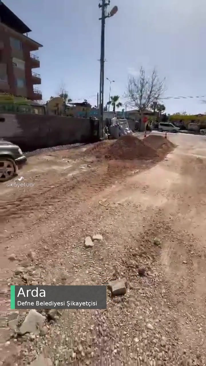 Defne Belediyesi Yıkık Mahalle Yolları videonun kapak resmi