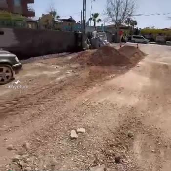 Defne Belediyesi Yıkık Mahalle Yolları