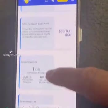Turkcell 600 TL Olarak Satın Alınan Paketin 1800 TL Olarak Faturalandırılması!