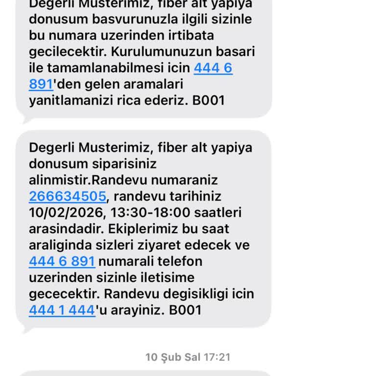 Kurulum Ekibi Gelmedi, Randevu Değiştirildi Ve Zorunlu Fiber Dönüşümü