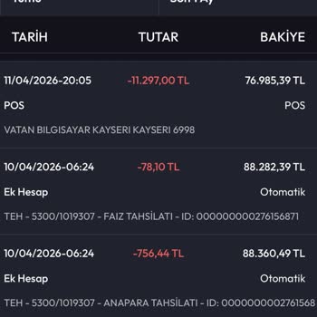 Vatan Bilgisayar QR Ödemesi Sonrası Ürün Teslim Edilmedi Ve İade Bekleniyor